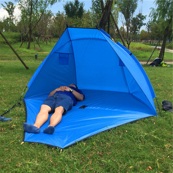 Pop up outlet fishing tent