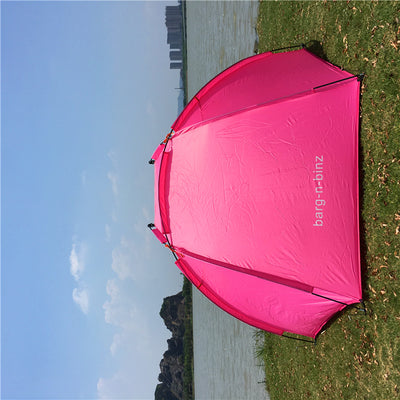2 Person Colorful Pop Up Fishing Tent,Pink Beach tent for Girl, Sunshade Shelter tent