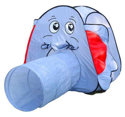 Kid's Run Through Elephant Play Tent Indoor/Outdoor